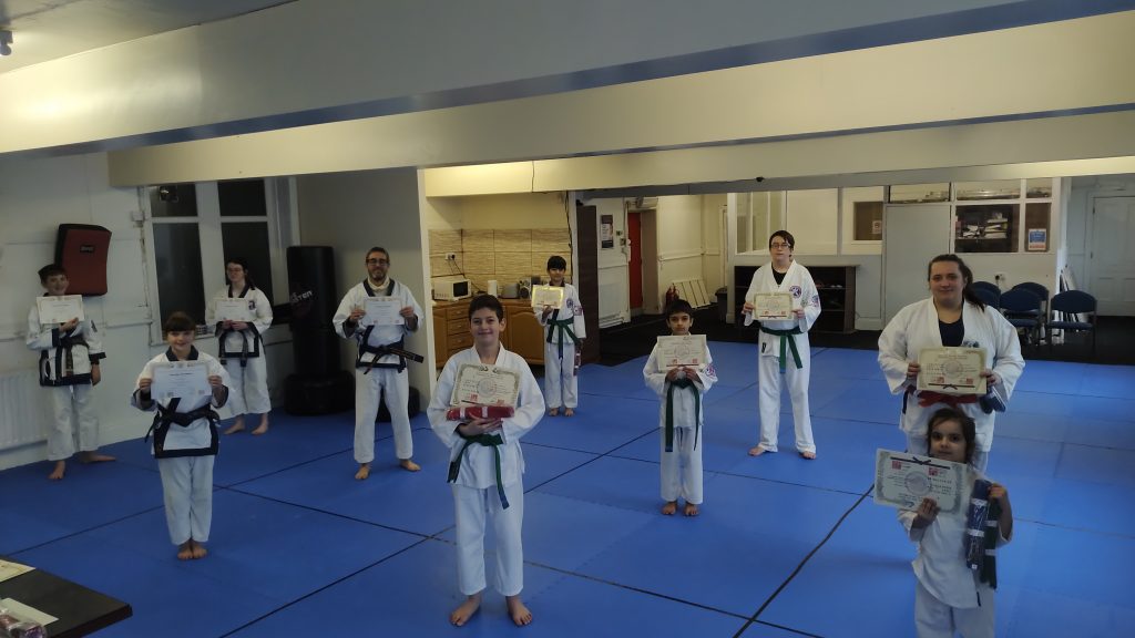 Blue Belt belt and Upwards Graduation